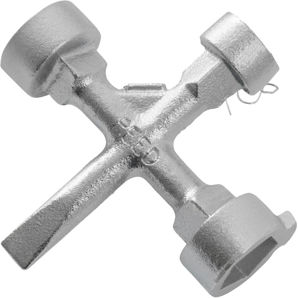 Reed Mfg Meter Box/Curb Box Key, Pentagon, 2 Large, 1 Standard MKH10820 (02380), large image number 1