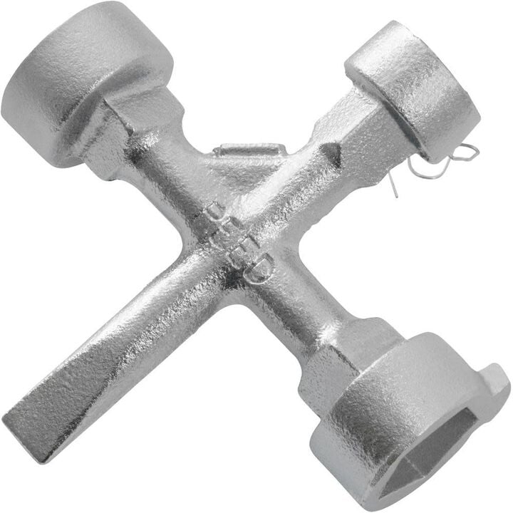 Reed Mfg Meter Box/Curb Box Key, Pentagon, 2 Large, 1 Standard MKH10820 (02380)