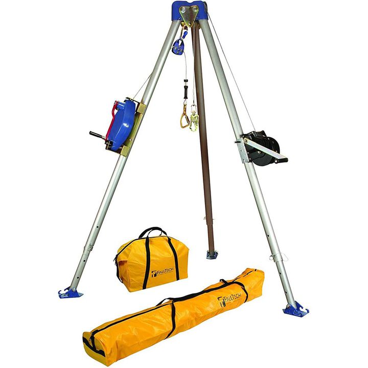 Falltech 11' Confined Space Tripod System with 60' SRL-R, large image number 1