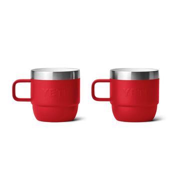 Acme USA Espresso Range Mighty Coffee Cup 350ml, 118oz, Rata Red, 6-Pack