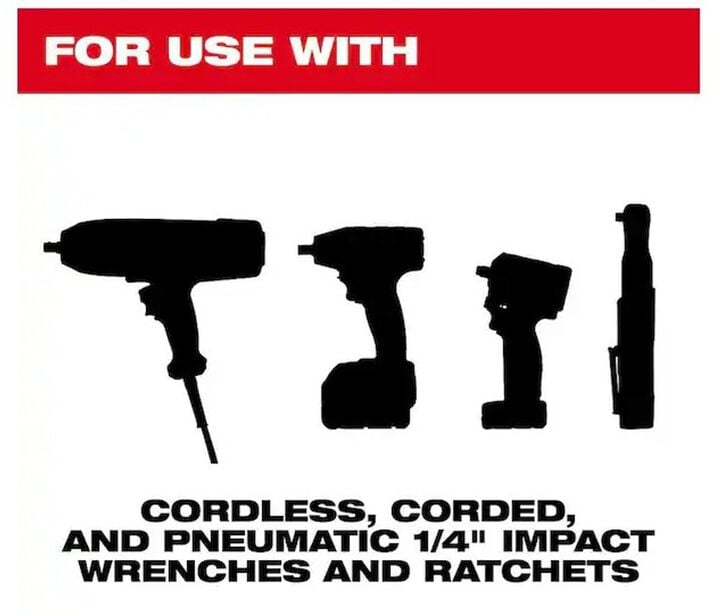 Milwaukee 14PC SHOCKWAVE Impact Duty Socket Metric Deep 6 Point Set, large image number 2