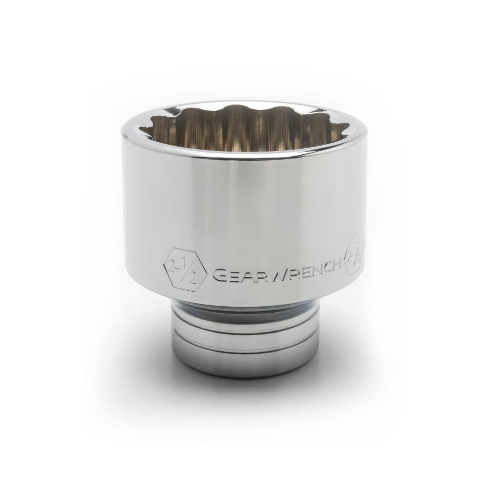 GEARWRENCH Socket 1 in Drive 12 Pt 1-5/8 in, large image number 1
