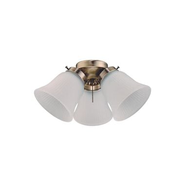 Westinghouse Antique Brass LED Cluster Ceiling Fan Light Kit