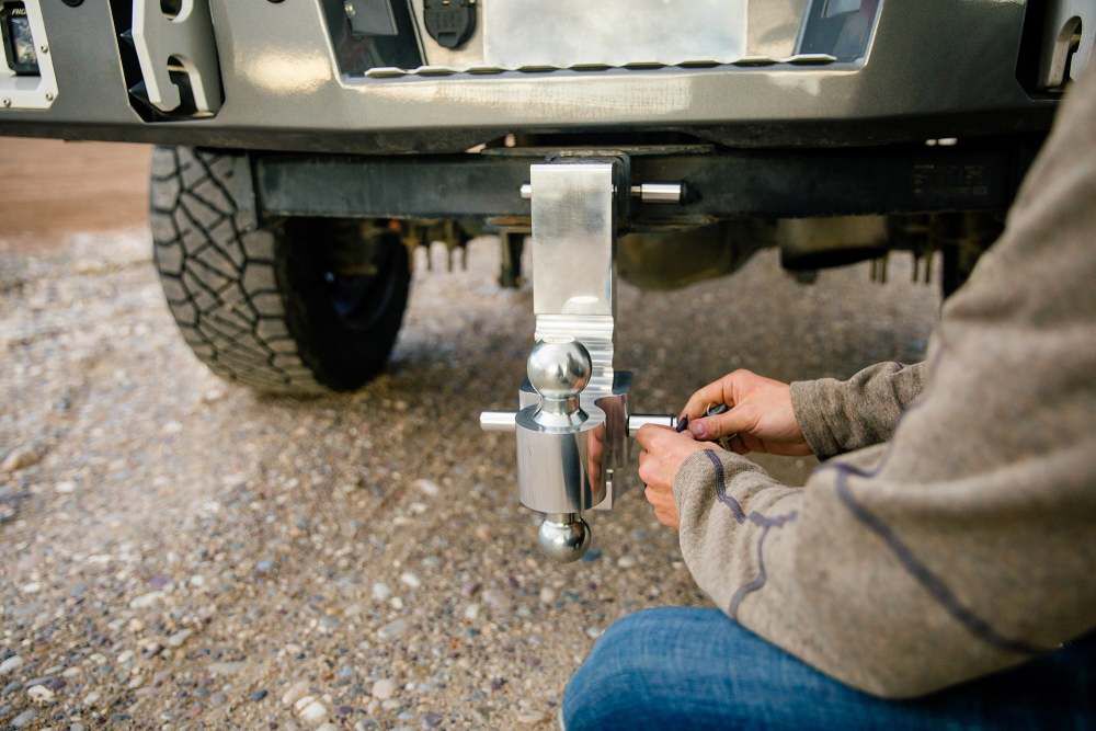 Andersen Hitches 6in Rapid Hitch Aluminum Adjustable Ball Mount, large image number 6