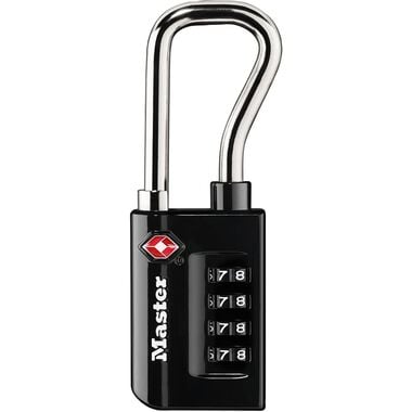 Master Lock Combination Luggage Lock 1 5/16in 4 Dial 1pk