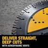 DEWALT XP4 All-Purpose 9 Inch Segmented Rim Diamond Blade for Fast Cuts in General Purpose Concrete, small image number 4