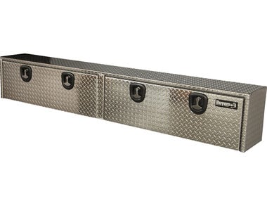 Buyers Products Company Truck Box 18x16x96 Inch Diamond Tread Aluminum Topsider