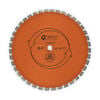 iQ Power Tools 16.5 in Q Drive Arrayed Segmented Hard Concrete Orange Blade, small image number 2