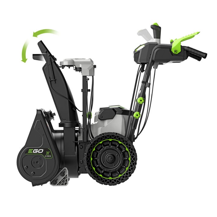 EGO 24 Inch 2-Stage Self-Propelled Snow Blower Kit with Two 6 Ah Batteries and Two 550W Chargers, large image number 5