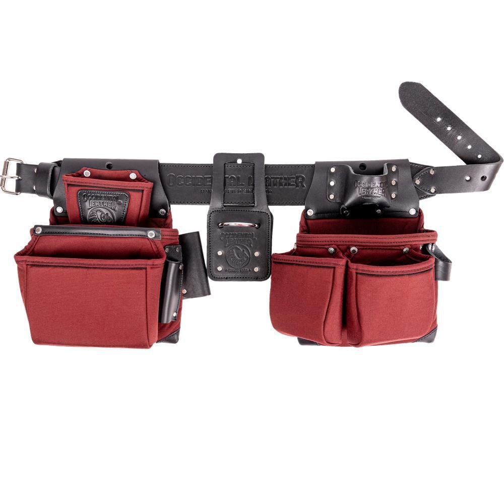 Occidental Leather OxyLights Framer Set, Red & Black, Size Large – R8080DB LG