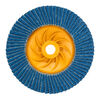Spyder 4.5 Inch Ceramic Abrasive Flap Disk, 36 Grit, 5/8 Inch-11 Arbor Type 27, small image number 3