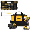 DEWALT 20V MAX XR Impact Driver Kit & Elite Series 100pc Drill Driver Set, small image number 1