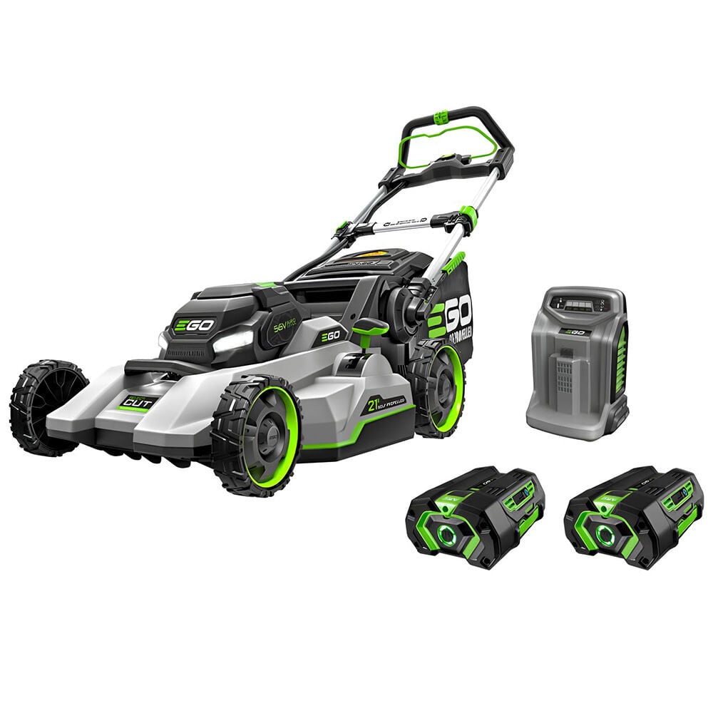EGO 21 Inch Select Cut Self-Propelled Mower with Touch Drive & 4Ah Battery 2 Pack – LM2132SP-2