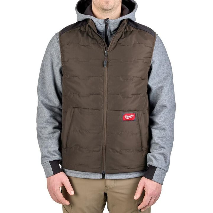 Milwaukee FREEFLEX Lightweight Insulated Vest Brown