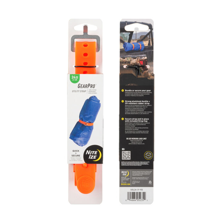 Nite Ize GearPro Utility Strap 24in Bright Orange, large image number 2