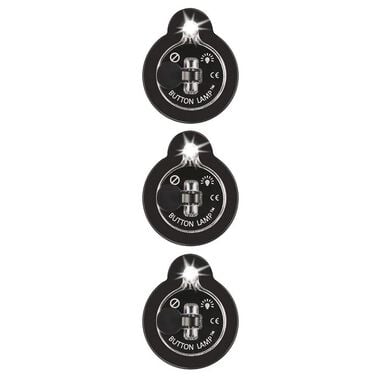 Panther Vision Adhesive LED Light Button Lamp 3pk