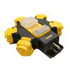 Prime 5-Outlet Power Hub with 2-Port 3.4 A USB Charger, small image number 2