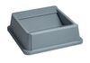 Rubbermaid Gray Resin Square Swing Lid for 25 & 35 Gallon Square Container, small image number 2
