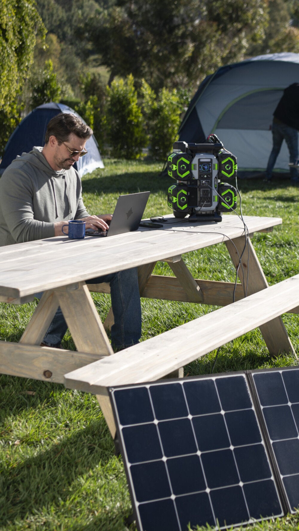 EGO NEXUS 1400W Portable Power Station Kit Includes Two 6 Ah Batteries, large image number 5