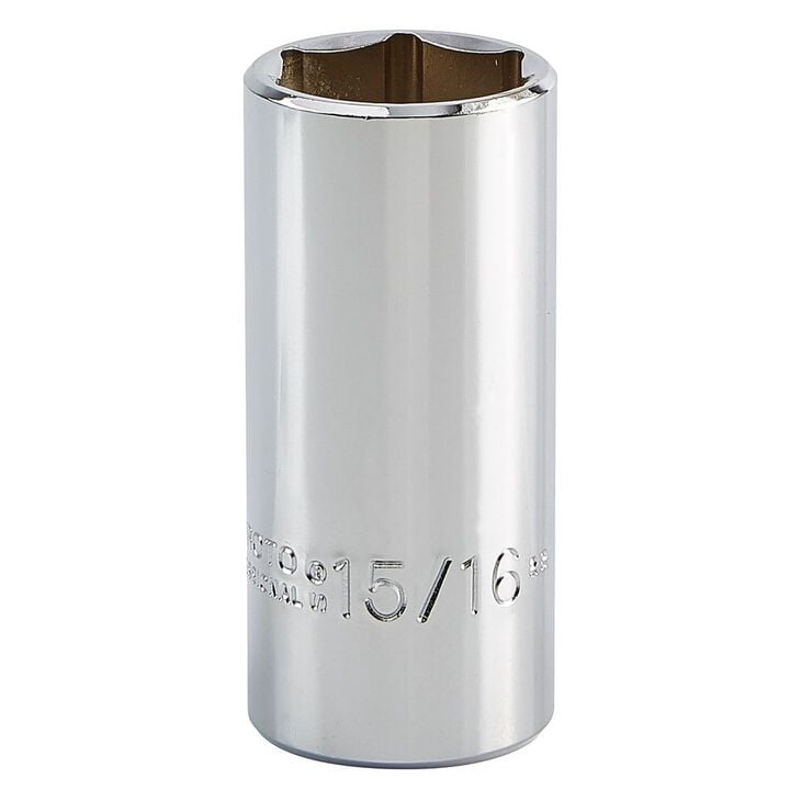 Proto 3/8 Inch Drive, 15/16 Inch, 6-Point, Deep Socket, large image number 1