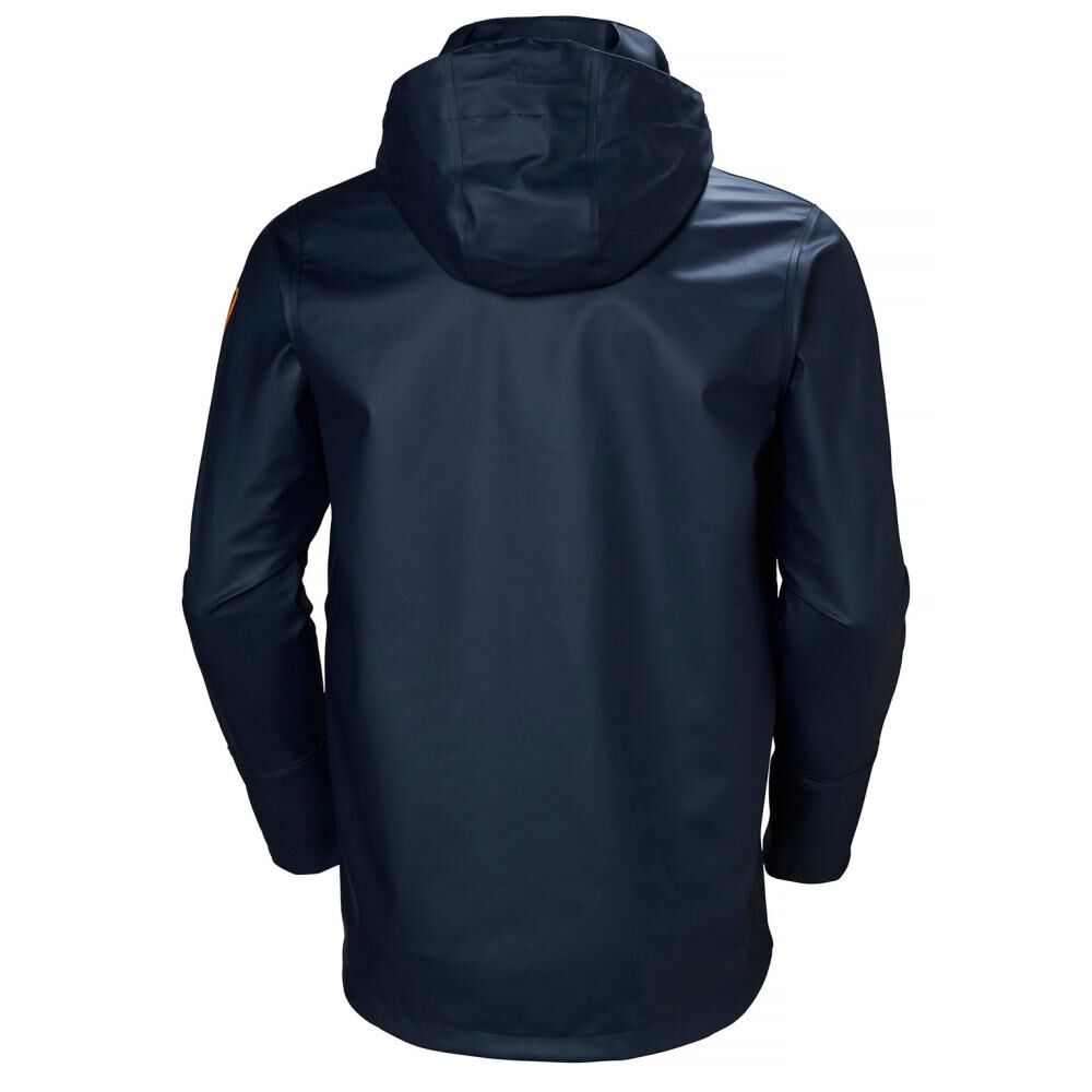 Helly Hansen PU Gale Waterproof Rain Jacket Navy Medium 70282 590