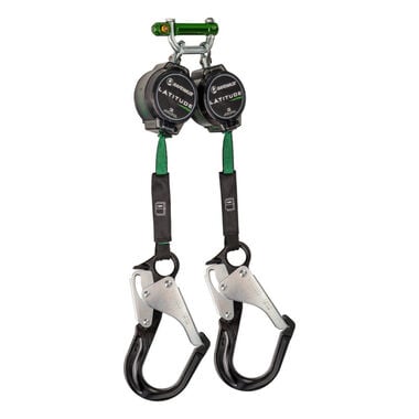 Safewaze Latitude Pro 7 Ft. Dual Web SRL-P: 9013 BWB, Alu Rebar Hooks