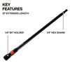 Klein Tools 6 Inch and 12 Inch Dual-Lock Impact Extensions, small image number 3