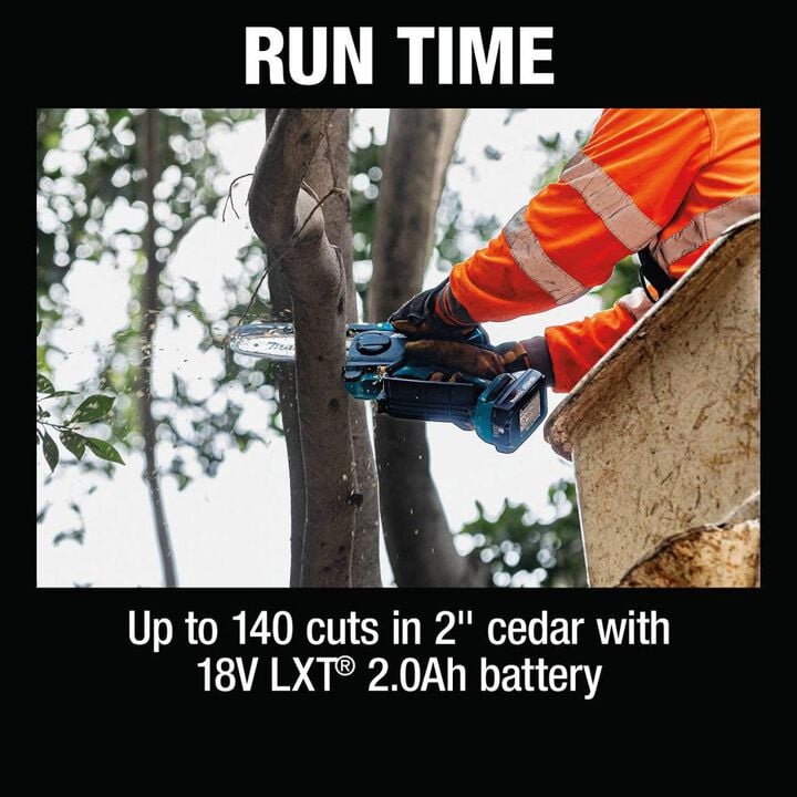 Makita 18V LXT Lithium-Ion Brushless Cordless 6 Inch Pruning Saw (Bare Tool) & Holster Bundle, large image number 19