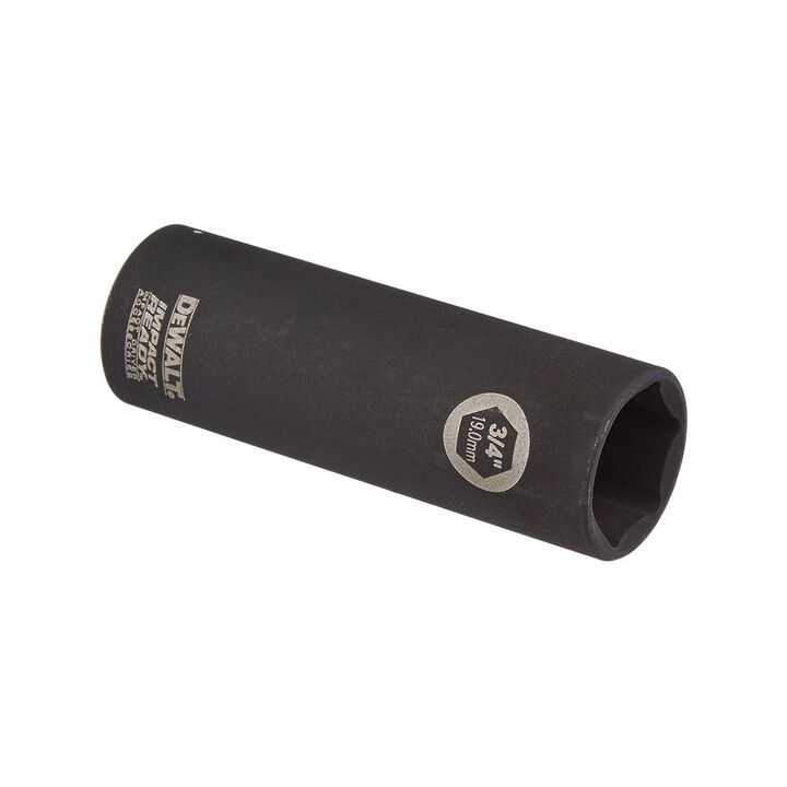 DEWALT 3/4 Inch Deep 1/2 Inch Drive 6 Point Socket, large image number 7
