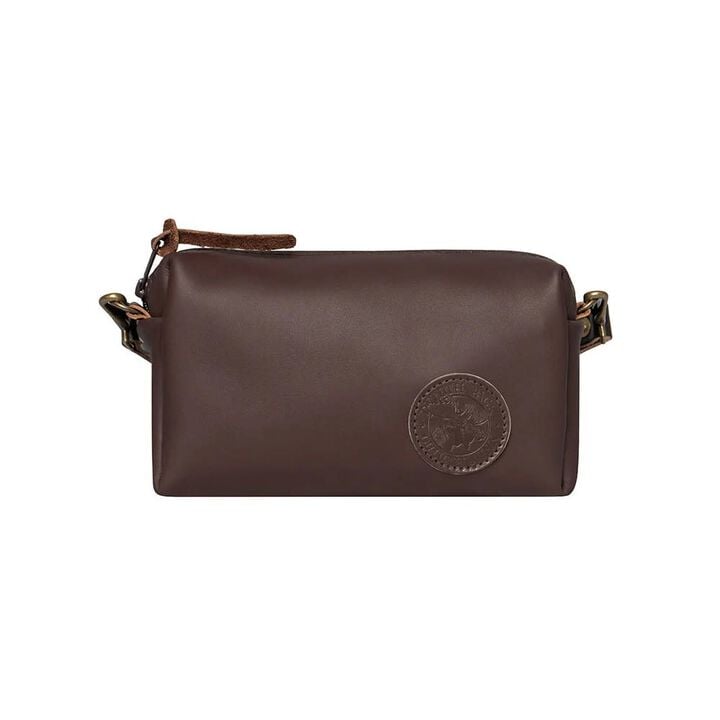 Duluth Pack Brown Leather Riverwalk Purse