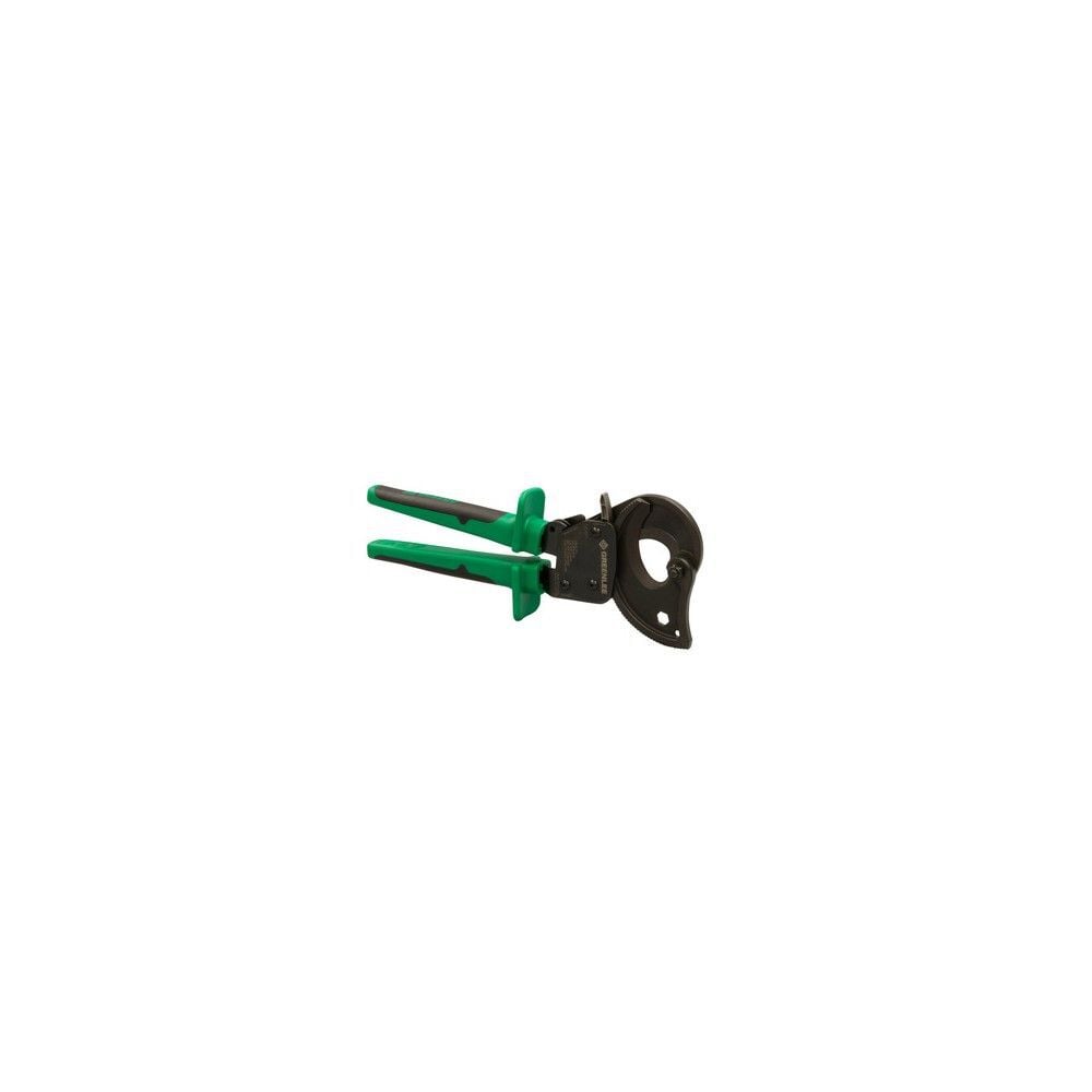 Greenlee Ratcheting ACSR Cutter 10.25in Cushioned Grip Flip Top, large image number 2