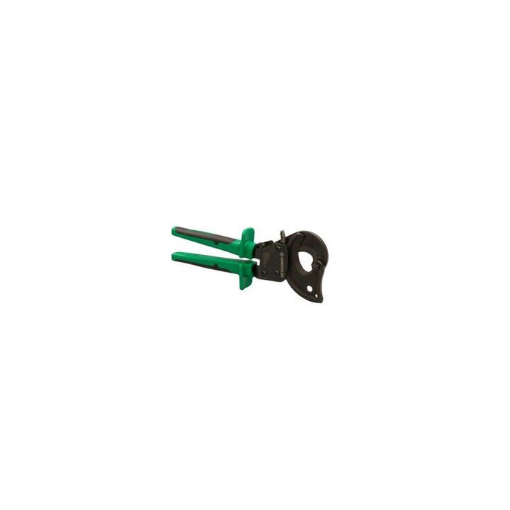 Greenlee Ratcheting ACSR Cutter 10.25in Cushioned Grip Flip Top, large image number 1