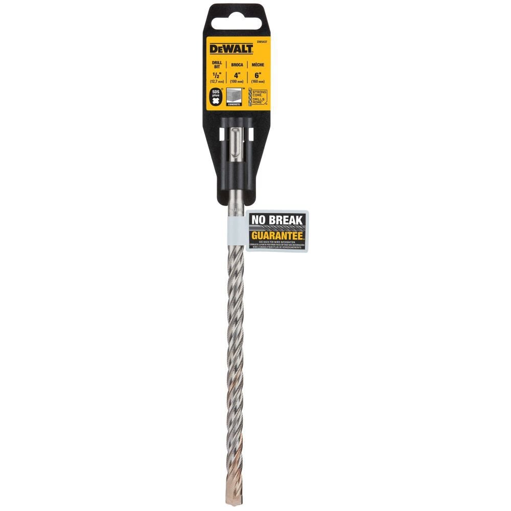 DEWALT 1/2 In. x 4 In. x 6 In. Rock Carbide SDS+ Hammer Bit, large image number 9
