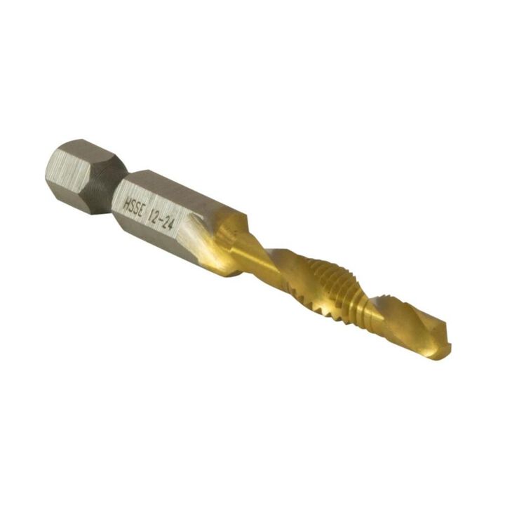 Greenlee Stainless Steel Drill/Tap 12-24, 1/4 in x 2-1/4 in, large image number 1