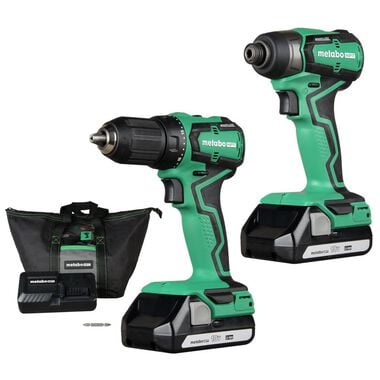 Metabo HPT KC18DDX 18V Cordless Impact Driver and Drill Kit, large image number 0