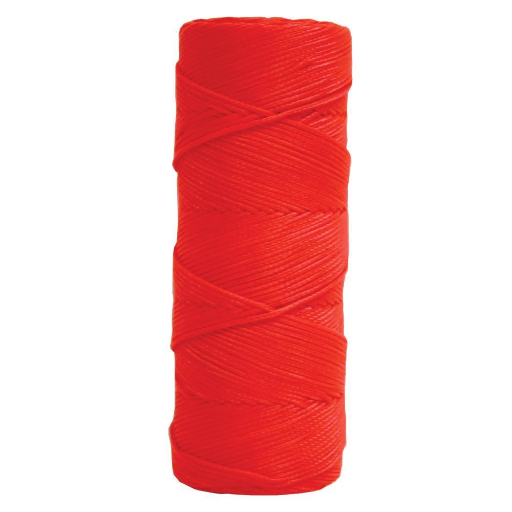Kraft Tool Co Fluorescent Orange Braided Mason's Line - 500 Ft. Tube, large image number 1