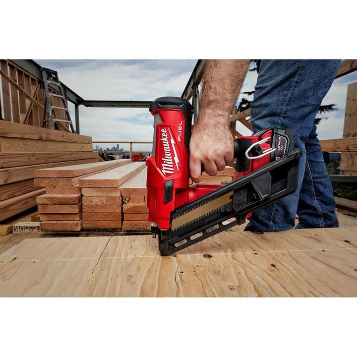 Milwaukee M18 FUEL 30 Degree Framing Nailer Kit, large image number 8