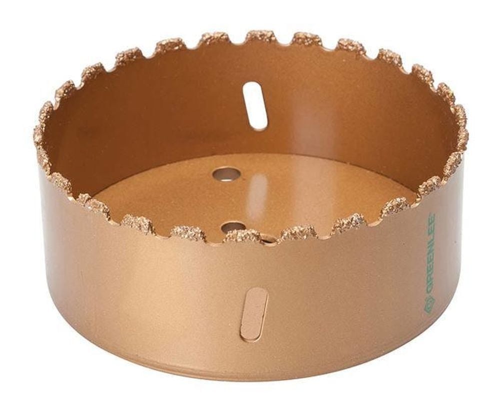 Greenlee 4-1/2 Inch Carbide Grit Hole Saw, large image number 1