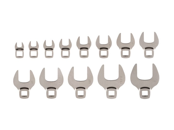 Tekton 3/8 Inch Drive Crowfoot Wrench Set 13 Piece 5/16 - 1 Inch, large image number 0