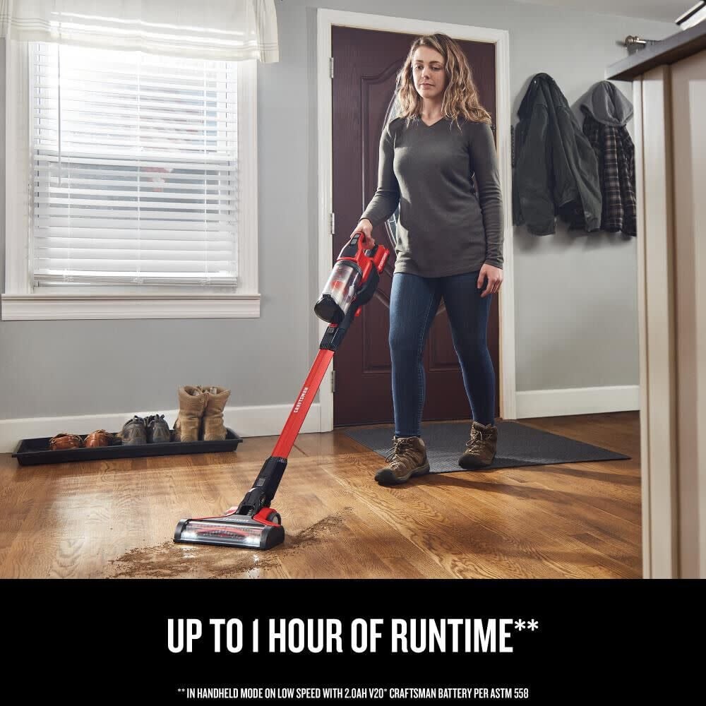 CRAFTSMAN V20* Cordless Stick Vacuum Kit, large image number 8