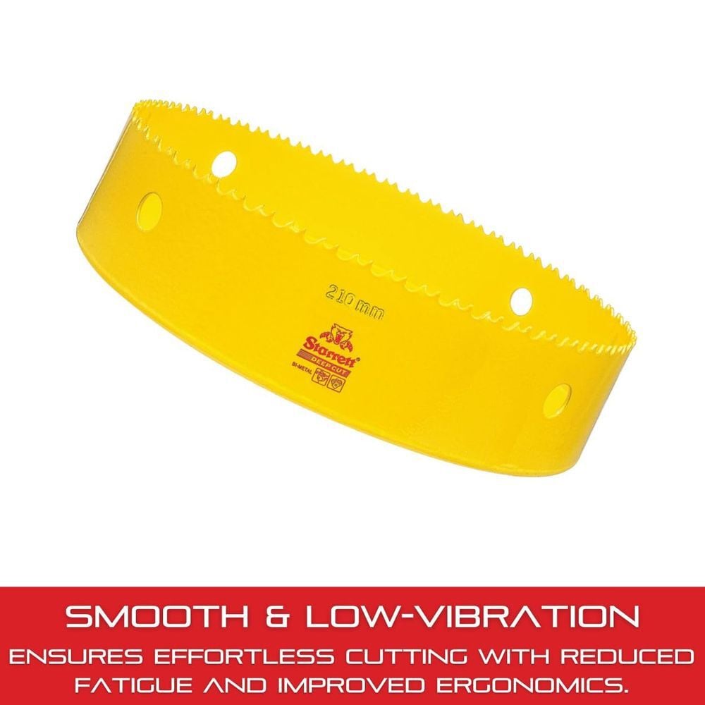Starrett 8-9/32 Inch 4-6 TPI HSS Deep Cut Hole Saw, large image number 5