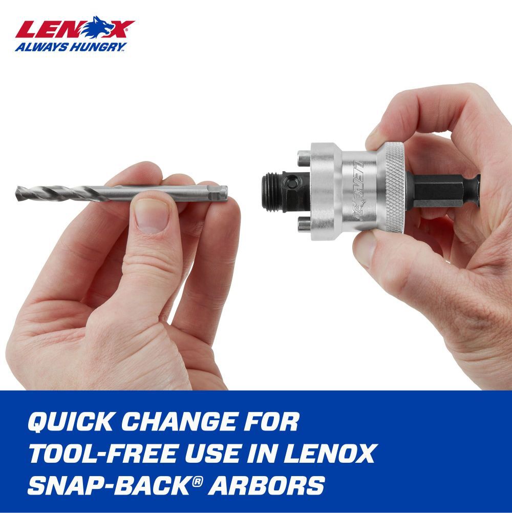 Lenox T2 3.25 Pilot Drill Bit, large image number 3