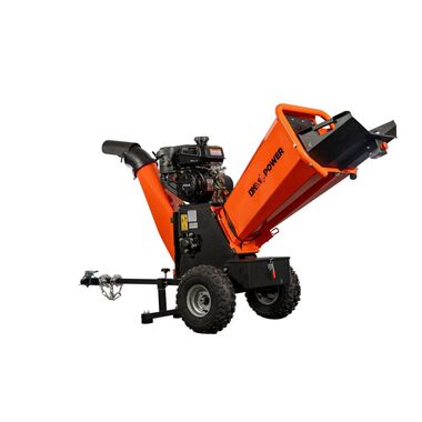 DK2 4in 280 cc 7HP Gasoline Powered Kinetic Drum Chipper, large image number 1
