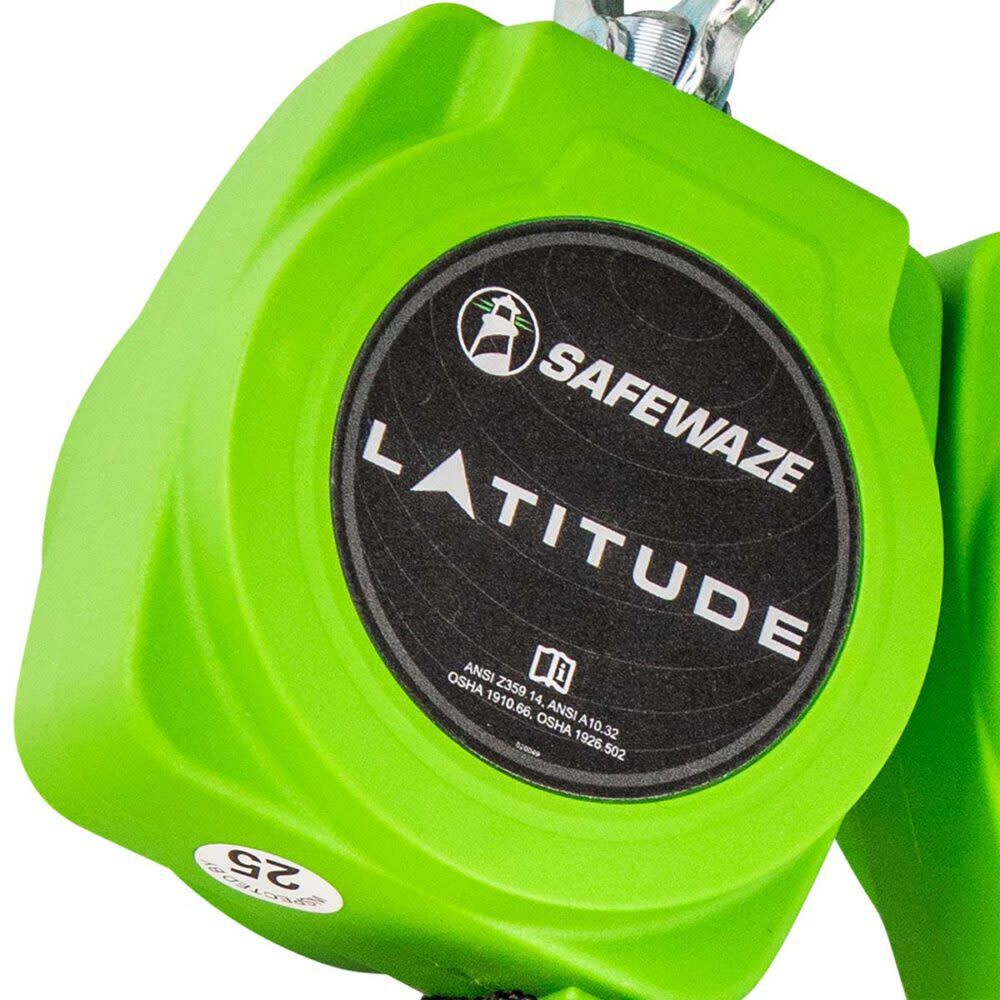 Safewaze Latitude 6 Ft. Dual Web SRL-P: 9013 BWB, Rebar Hooks, large image number 3