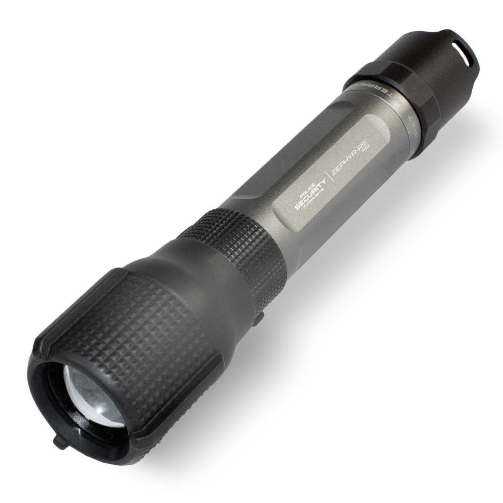 Police Security ZEPHYR-R5 550 Lumens Battery Powered Rechargeable Flashlight – 97712