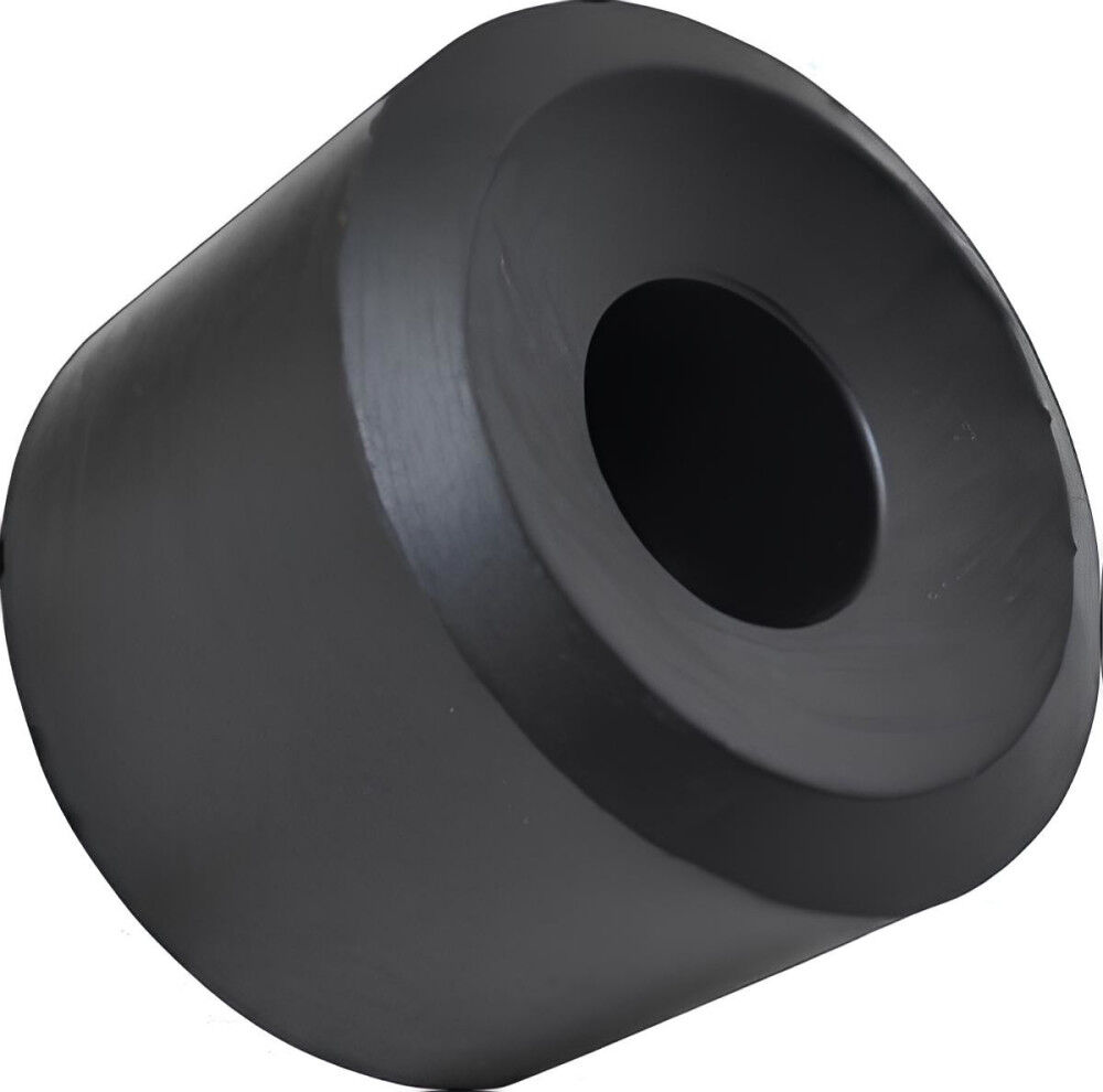 Vaughan 2 Inch Black Rubber Mallet Replacement Tip, large image number 1