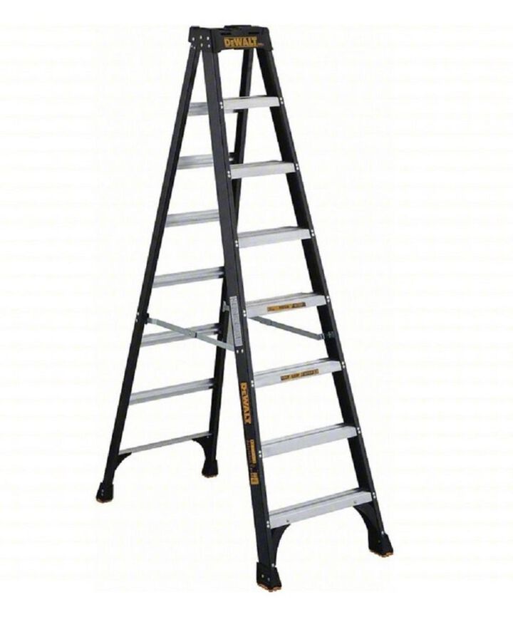 DEWALT Stepladder Type IA 300lb Rated FG 8'