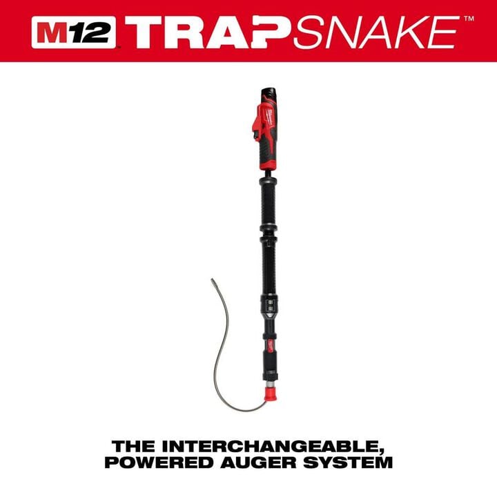 Milwaukee M12 TRAPSNAKE 4' Urinal Auger Kit, large image number 5