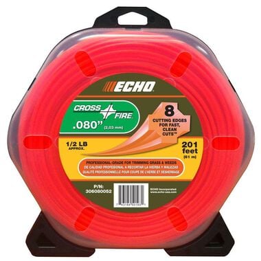 Echo .080In 1/2LB Spool Crossfire, large image number 0