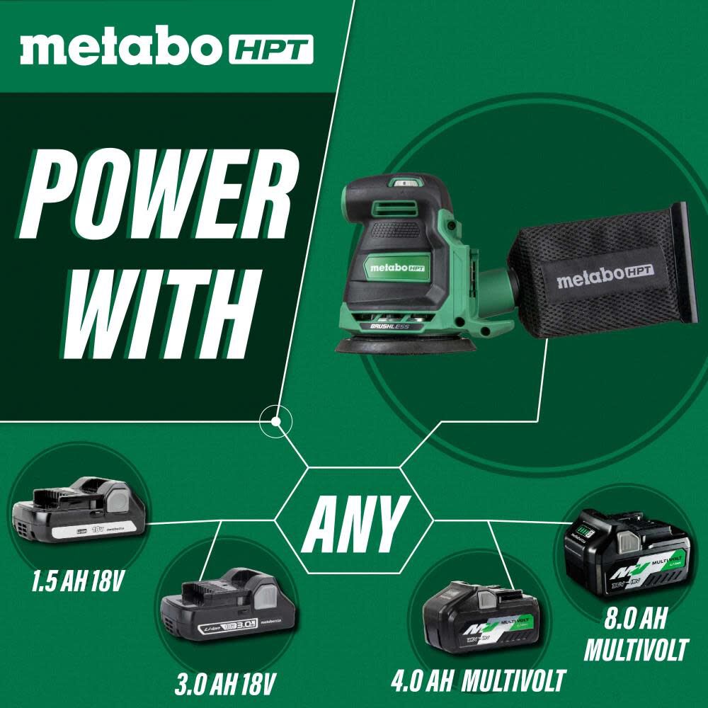 Metabo hpt shop orbital sander